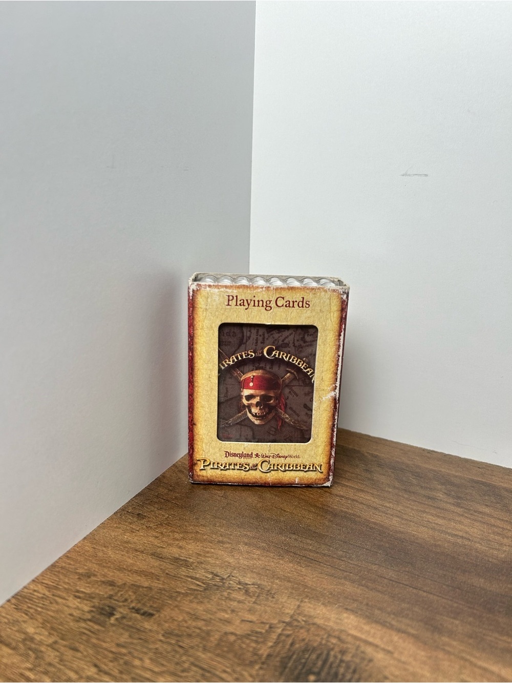 RARE Disneyland Pirates of the Caribbean Playing Cards